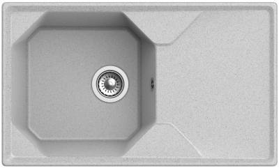 Детальное фото товара: GranFest UNIQUE GF-U-840L, мойка, мрамор, серый