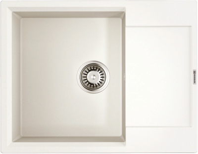 Детальное фото товара: Omoikiri Daisen 65T-WH, мойка, гранит, белый