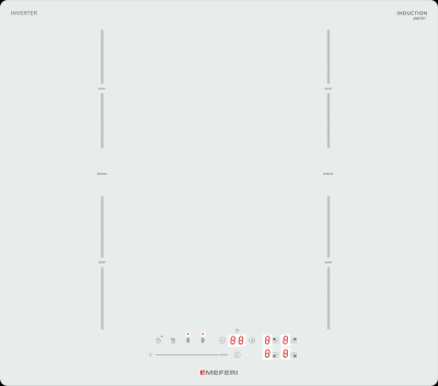 Детальное фото товара: MEFERI MIH604WH COMFORT индукционная поверхность