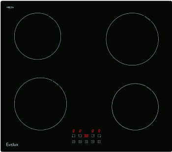 Фото товара: Evelux EI 6040 индукционная поверхность