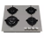 DeLonghi NSL 460 T RUS Детальное фото товара: DeLonghi NSL 460 T RUS газовая поверхность
