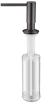 Фото товара: Paulmark DECUS, дозатор для моющего средства, вороненая сталь