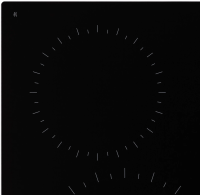 Детальное фото товара: Krona ZAUBER 60 BL 1DZTK стеклокерамическая поверхность