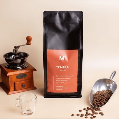 Детальное фото товара: Уганда Drugar кофе в пачках 1 кг