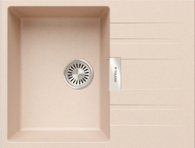 Детальное фото товара: Tolero Loft TL-650, мойка, гранит, саванна