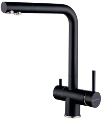 Детальное фото товара: Paulmark SKALEN, смеситель, антрацит