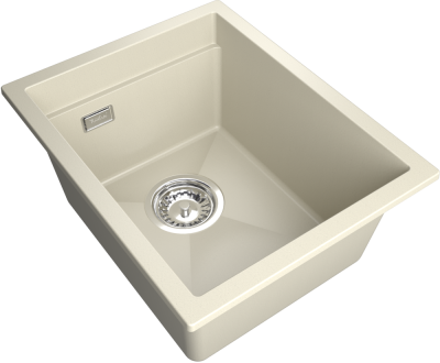 Детальное фото товара: Rivelato LINO LN-354 beige scuro, мойка, гранит, тёмно-бежевый