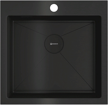 Фото товара: Omoikiri Akisame 51-GB, мойка, нержавеющая сталь/графит