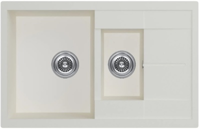 KUCHENSTERN FLUG 60-2, мойка, гранит, ваниль