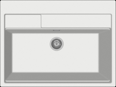 Rivelato MODULIX MD-9082 bianco latte, мойка, керамика, белый