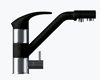 Фото товара: Polygran Дуо, смеситель, космос 316