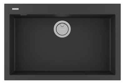 Paulmark DECORATION 76, мойка, гранит, антрацит