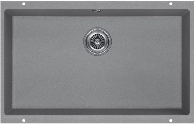 KUCHENSTERN UNDER 80, мойка, гранит, титан