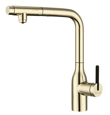 Детальное фото товара: Paulmark VIPER, смеситель, золото