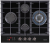 Детальное фото товара: HIBERG VM 6145 B газовая поверхность