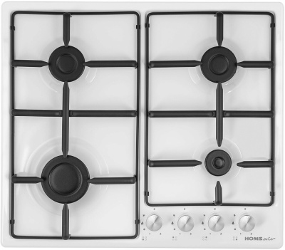 Детальное фото товара: HOMSair HGE643WH газовая поверхность