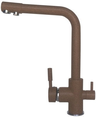 Детальное фото товара: LEX Biferno Chocolate, смеситель, гранит