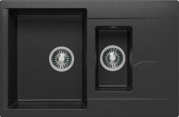 Фото товара: Polygran BRIG-770, мойка, мрамор, черный 16