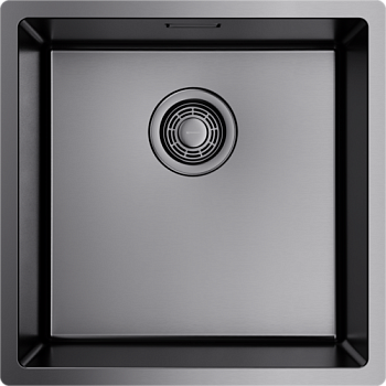 Фото товара: Omoikiri Tadzava 44-U/I-Ultra-GM, мойка, вороненая сталь