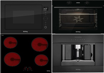 Фото товара: KORTING HK 60003 B + OKB 2820 EN + KMI 825 TGN + KCM 9200 BG