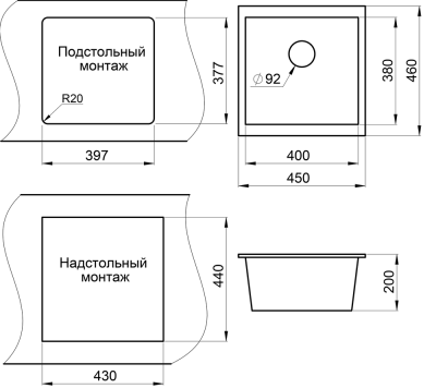 Схема встраивания