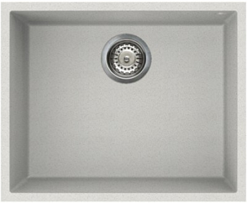 Фото товара: Omoikiri Bosen 54-U-WH, мойка, гранит, белый