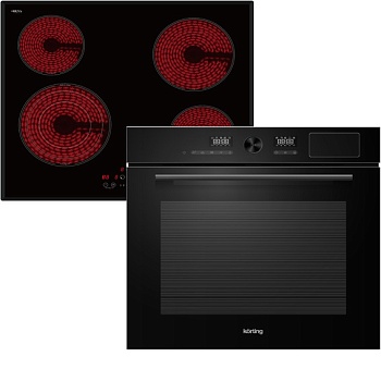 Фото товара: KORTING HK 63500 B + OKB 1650 GN STEAM