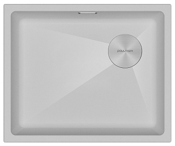 Фото товара: Paulmark LUMI 55UNI-SKEW, мойка, гранит, белый