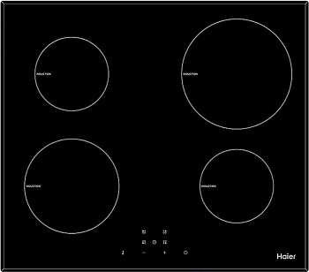 Фото товара: Haier HHX-Y64NVB индукционная поверхность