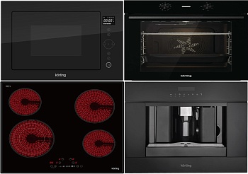Фото товара: KORTING HK 63500 B + OKB 2820 EN + KMI 825 TGN + KCM 9200 BG