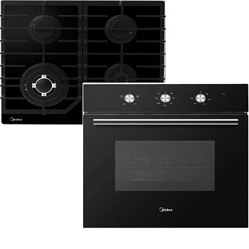 Фото товара: MIDEA MG645TGB + MO23003GB