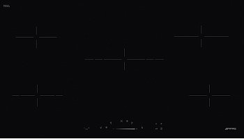 Фото товара: Smeg SE495ETD стеклокерамическая поверхность