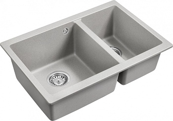 Фото товара: Emar EMQ-2665.PL, мойка, гранит, барит