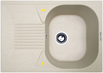 Фото товара: Zigmund & Shtain KLASSISCH 695, мойка, речной песок  