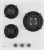 ZUGEL ZGH452W Детальное фото товара: ZUGEL ZGH452W газовая поверхность