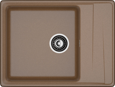 Детальное фото товара: GranFest LEVEL GF-LV-660L, мойка, мрамор, терракот