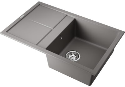 Детальное фото товара: Omoikiri Sumi 79A-GR, мойка, керамика, leningrad grey