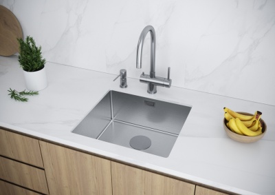 Детальное фото товара: Paulmark NEXT 48 UNI, мойка, нержавеющая сталь брашированная