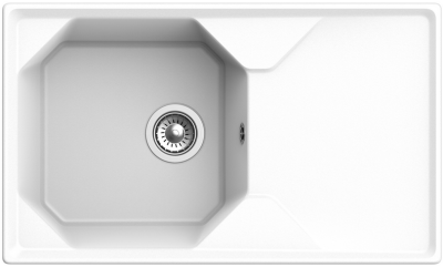 Детальное фото товара: GranFest UNIQUE GF-U-840L, мойка, мрамор, иней