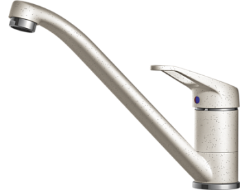 Фото товара: Omoikiri Kado-EV, смеситель, гранит, эверест