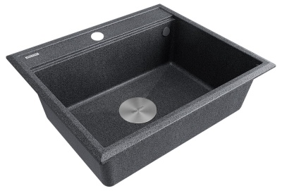 Paulmark STEPIA 60, мойка, гранит, графит Детальное фото товара: Paulmark STEPIA 60, мойка, гранит, графит