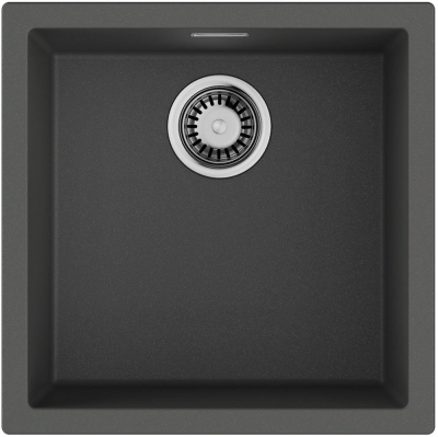 Детальное фото товара: Omoikiri Yamakawa 45T-U/I-PL, мойка, гранит, платина