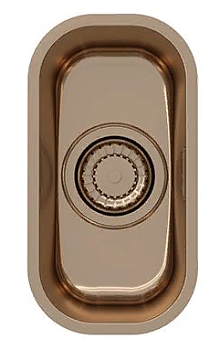 Фото товара: ALVEUS VARIANT MONARCH 110 COPPER, мойка, нержавеющая сталь, медь (в компл. с выпуском без сифона)