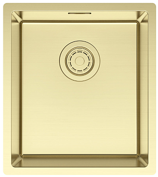 Фото товара: Paulmark YUNI 39 UNI, мойка, нержавеющая сталь, светлое золото
