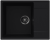 Maunfeld Lacrima 605 MFQS-605B, мойка, гранит, черный Детальное фото товара: Maunfeld Lacrima 605 MFQS-605B, мойка, гранит, черный