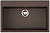 Фото товара: Omoikiri Tedori 79-DC, мойка, гранит, темный шоколад