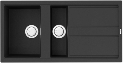 Детальное фото товара: Omoikiri Kitagawa 100-2-GB, мойка, керамика, графит