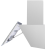 Maunfeld MERSEY 60 Inox Glass white Детальное фото товара: Maunfeld MERSEY 60 Inox Glass white