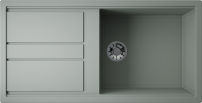 Omoikiri Kitagawa 100-WG, мойка, керамика, wind green