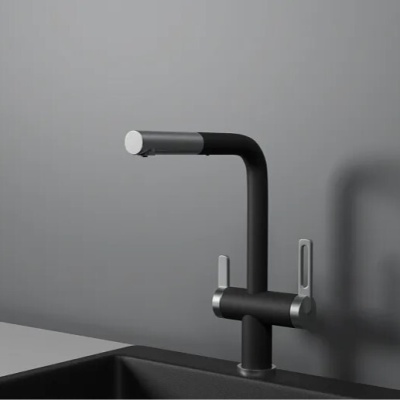 GRANULA 8170 смеситель, гранит, шварц